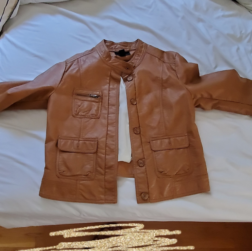 Brown jacket size 12